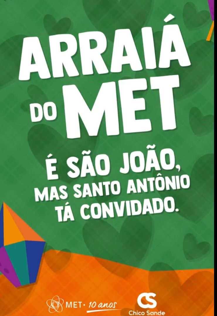 É São João no Metropolitano Barra